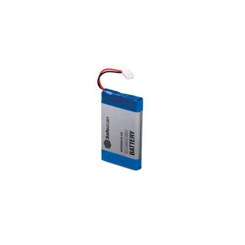 Akku Safescan LB-205, für Geldwaage 6165 & 6185, für bis zu 30 Stunden, wiederaufladbar, blau-grau
