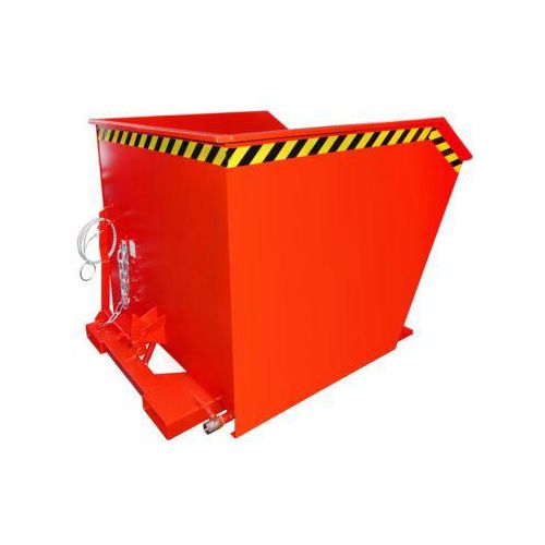 Spänebehälter SGU 150, rot (RAL 3000)