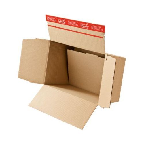 Blitzbodenkarton, DIN A3, doppelter Boden, Selbstklebeverschluss, braun, 10 Stück