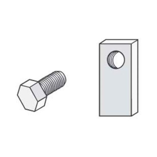 Schrauben, mit Langmuttern, Schraubsystem