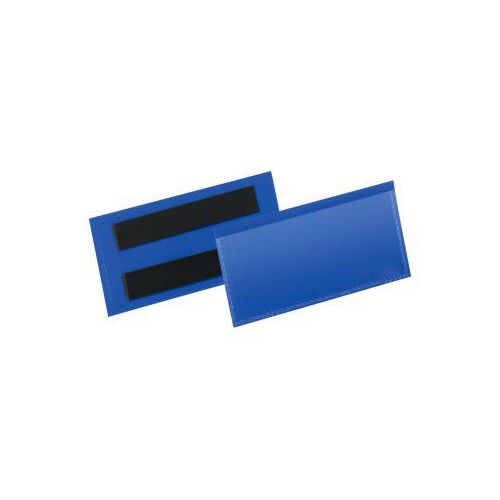 Etiketten- und Kennzeichnungstaschen B 100 x H 38 mm, 50 Stück, blau