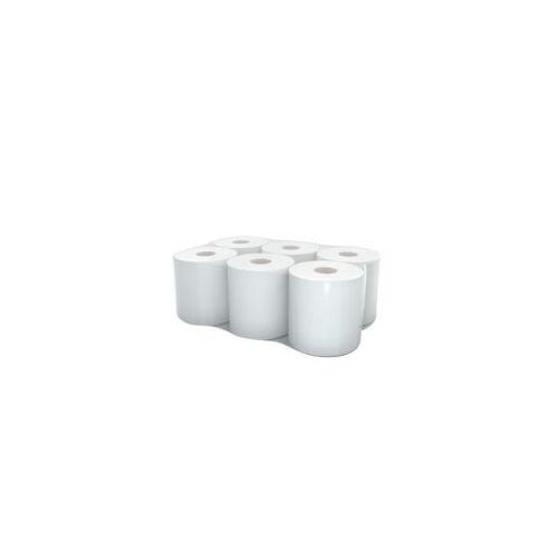 Handtuchpapier-Rolle, 2-lagig, 130 m, ZS, 200 mm breit, 6 Rollen