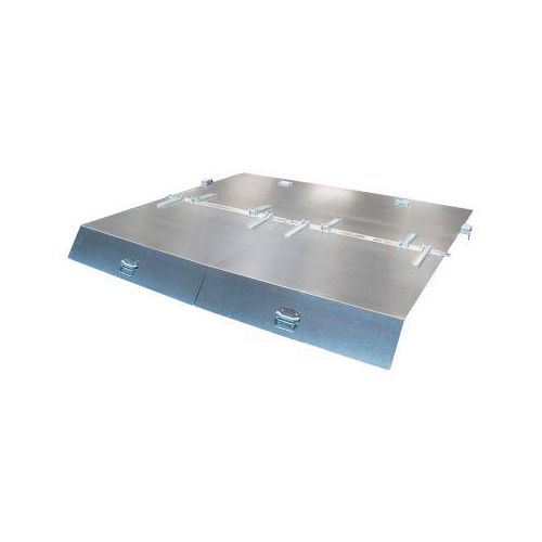 Bauer Deckel 4-teilig, für EXPO Spänebehälter, robuste Ausführung, passgenau, für EXPO 2100/EXPO-E 2100/SK 2100