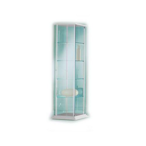 Stand-Präsentationsvitrine Forum III, B 510 x T 510 x H 1760 mm