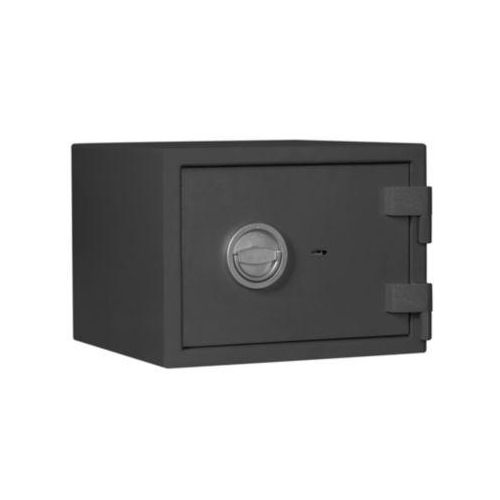 Tresor MT 1, Sicherheitsstufe S 1 nach EN 14450, 34 l/2 Ordner, Doppelbartschloss mit 2 Schlüsseln, 1 Fachboden, B 405 x T 385 x H 300 mm, graphitgrau