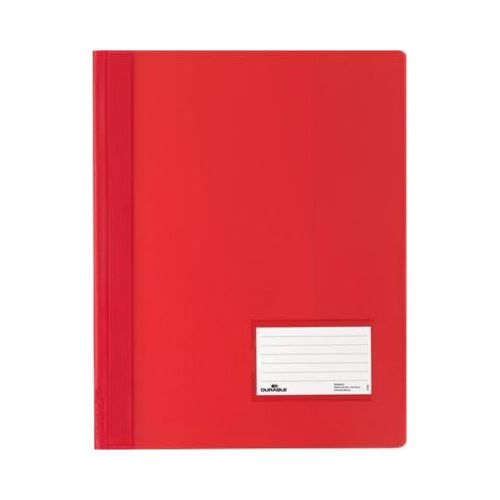 Durable Premium-Sichthefter, für DIN A4, Hart-PVC, 25 Stück, rot