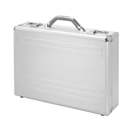 Laptop-Koffer, mit Tragegriff, 1 Fach, silber