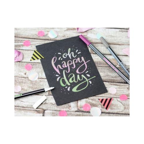 STABILO® Pen 68 metallic Premium-Filzstift, Rundspitze, Strichstärke 1,4 mm, 8er-Pack, farbsortiert