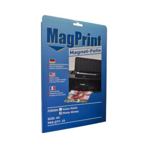 Magnetfolie, Vinyl-Glossy