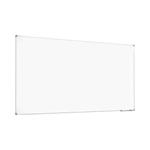 Whiteboard 2000 MAULpro, weiß kunststoffbeschichtet, Rahmen platingrau, 1200 x 2400 mm