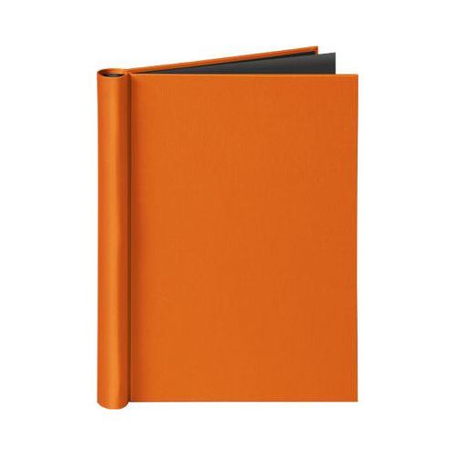 Klemmbinder VELOCOLOR®, für Formate DIN A4, mit Klemmfeder, max. 150 Blatt, orange