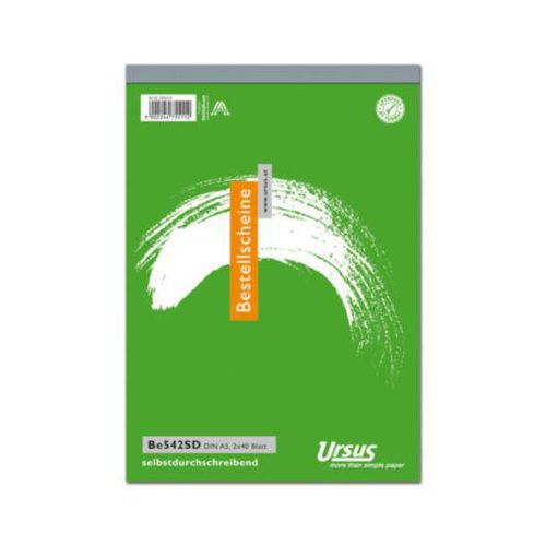 Bestellscheinbuch A5 2x40 Blatt hoch