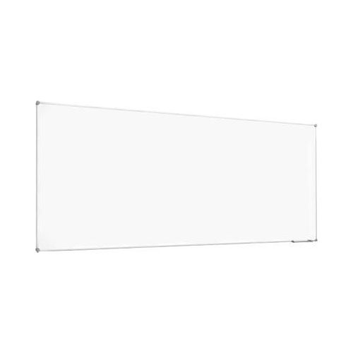 Whiteboard 2000 MAULpro, weiß kunststoffbeschichtet, Rahmen platingrau, 1200 x 3000 mm