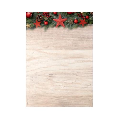 Sigel Motivpapier "Chalet Style", DIN A4, 90 g/m², 100 Blatt, Feinpapier, FSC-Mix Credit