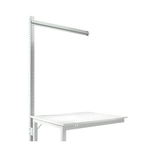 Aufbauportal, Ansatzisch SPEZIAL Arbeitstisch-/Werkbanksystem UNIVERSAL/PROFI, 1250 mm, lichtgrau