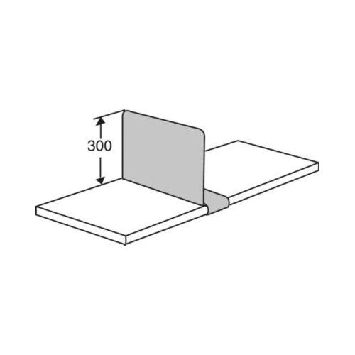 Verschiebbare Fachteiler f. Regale G1, 400 mm