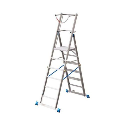 Teleskop-Plattformleiter Krause, 6-8 Sprossen