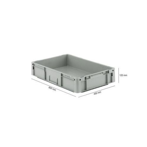 Euro Box Serie LTF 6120, aus PP, Inhalt 21 L, Unterfassgriff, grau