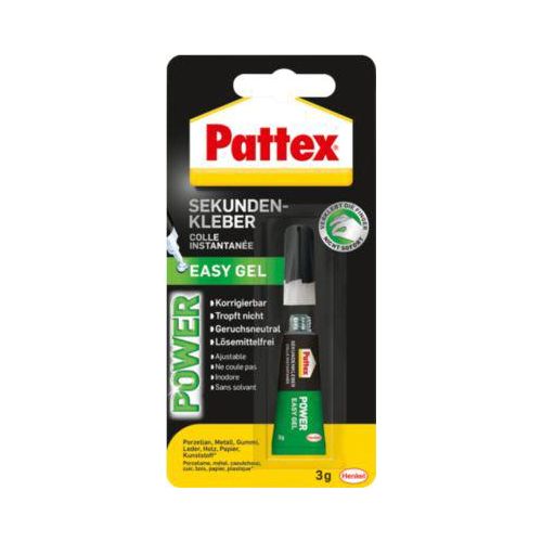Pattex Sekundenkleber Power Easy Gel, 3 g