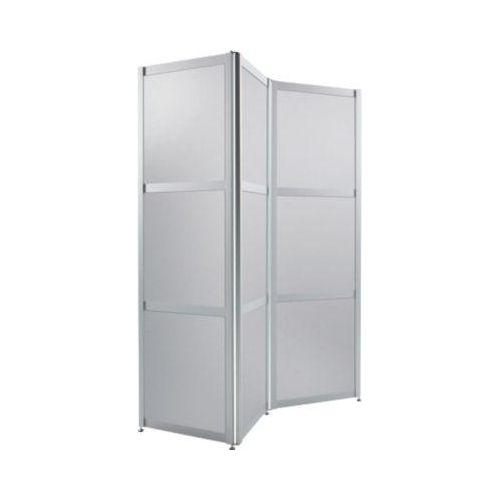 Falt-Stellwand, Dekor silber