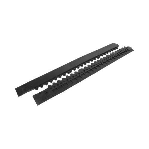 Randleiste mit Verbinder, schwarz