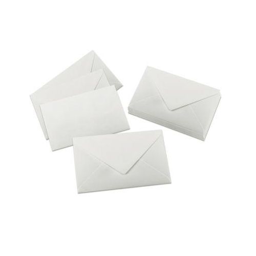 Briefumschläge Sigel, C6, 24 Stück, Spezialpapier, weiß