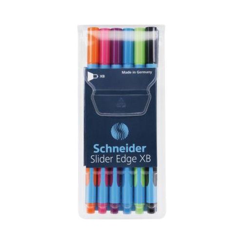 Mix-Set Kugelschreiber Slider Edge XB, 6er-Etui