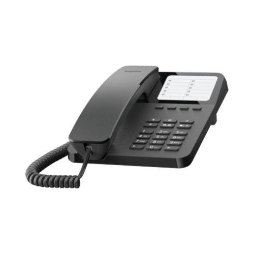 Gigaset DESK 400 Tisch- und Wandtelefon, analog, schwarz