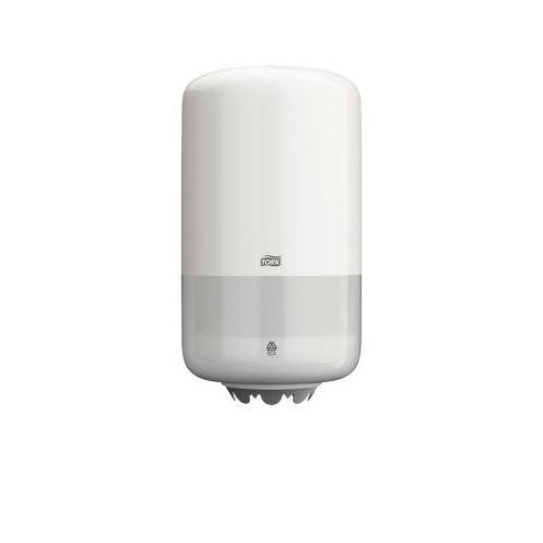 Tork® Spender Mini 558000, mit Innenabrollung, unbegrenzte Papierausgabe, Kunststoff, weiß
