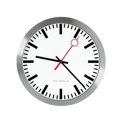 Bahnhofsuhr "Lochzeiger", Funkuhr