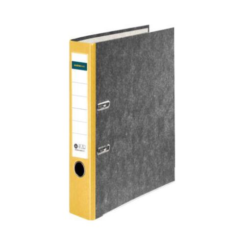 Schäfer Shop Select Ordner, DIN A4, Rückenbreite 50 mm, 25 Stück, gelb