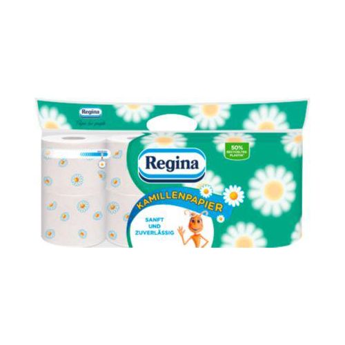 Toilettenpapier Regina, 150 Blatt je Rolle, 3-lagig, 56 Rollen