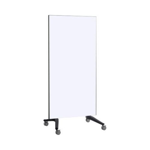 Mobiles Glasboard Legamaster, weiß, magnethaftend, doppelseitig nutzbar, B 900 x H 1750 mm