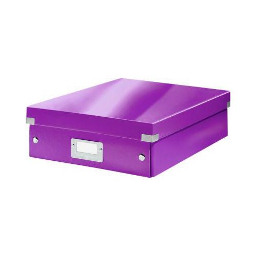 LEITZ® Organisationsbox Click + Store, mittel, violett