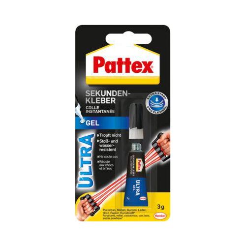 Pattex Sekundenkleber Ultra Gel, 3 g