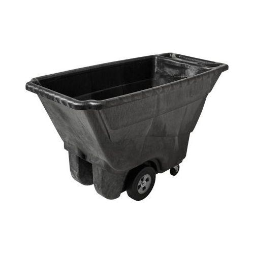 Kippmulde Rubbermaid Tilt Trucks, schwerere Lasten, B 1457 x T 682 x H 860 mm, Strukturschaum, schwarz