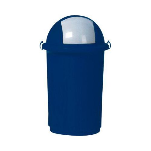 Wertstoffsammler, Kunststoff, blau