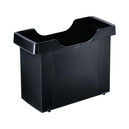 Hängemappenbox Leitz Uni-Box Plus 1908, DIN A4, für ca. 20 Hängemappen, Griffmulden, schwarz