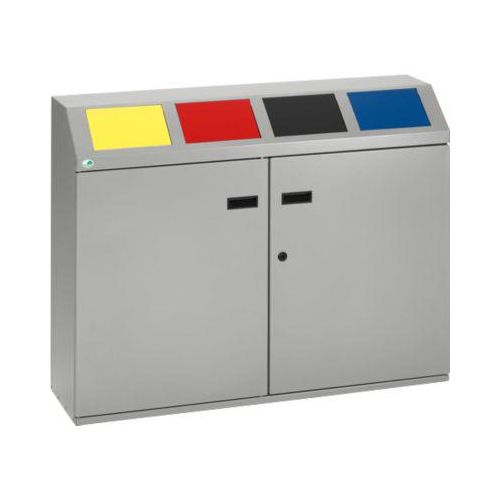 Wertstoffsortiersystem, 4-fach