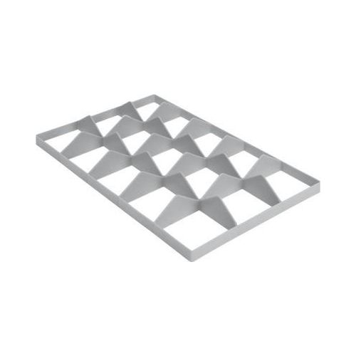 Fachwerkeinsatz FW 1191-1 unten, PE-HD, grau