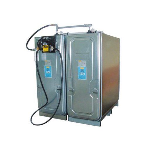Dieseltankanlage CEMO mit UNI-Tank 1500 l Volumen, 2 Tank, 3000 l Volumen