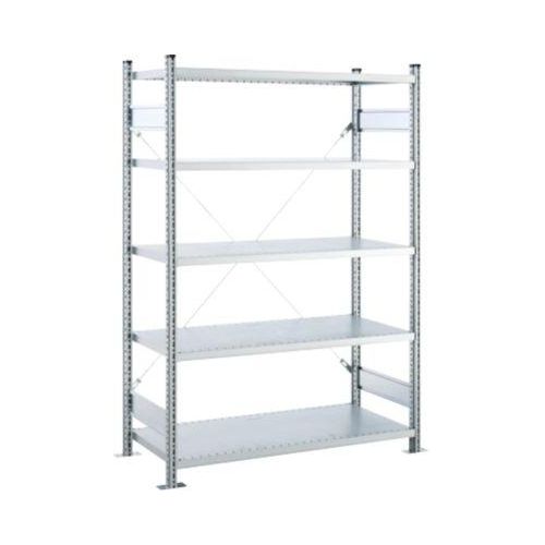 SSI Schäfer Steckboden-Fachregal VSR3000, Grundregal, 5 Böden, Feldlast 750 kg, B 1282 x T 500 x H 1910 mm, Stahl verzinkt