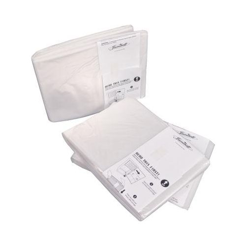 Müllsäcke für Abfalleimer Janibell TT330, 10 x 16 l, 100 % biologisch abbaubar, HDPE, weiß