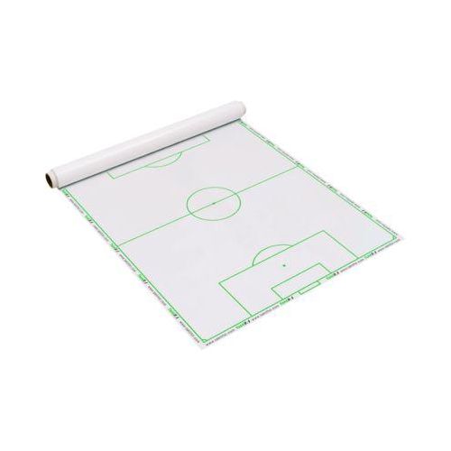 Taktikfolie Taktifol Soccer, für Fußball, selbsthaftend, beschrift-/abwischbar, Rolle mit 25 Folien, B 80 x H 60 mm, weiß