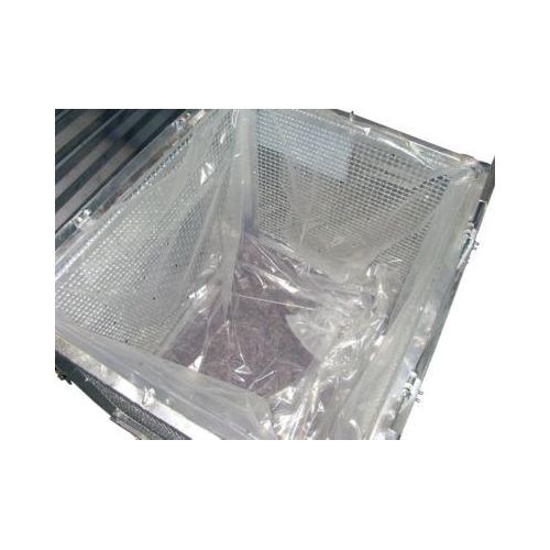 PE-Folienbeutel für Bauer Sonderabfall-Behälter Typ SAG, perforiert, Stärke 125 µ, transparent, 25 Stk.