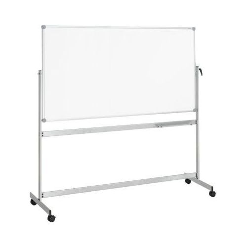 MAUL Wende-Whiteboard Revolve, mobil, emailliert, 1000 x 2100 mm