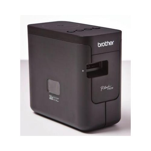 Beschriftungsgerät Brother PT-750W, 30 mm/Sek., USB/WLAN/FNC, für 3,5-24 mm breite TZe-Schriftbänder, B 78 x T 152 x H 143 mm, anthrazit