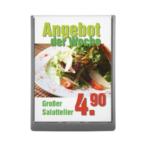 Durable Info-Display Click Sign, B 210 x H 297 mm, graphit, 5 Stück