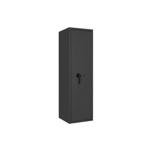 Tresor Lyra 12, Klasse I nach EN 1143-1, 125 l, Türanschlag rechts, Doppelbartschloss, 3 Fachböden, B 400 x T 420 x H 1400 mm, graphitgrau RAL 7024