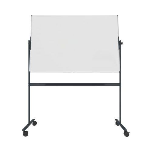 Stativ-Drehtafel Legamaster UNITE, magnetisch, drehbar um 360°, B 1500 x T 12,6 x H 1000 mm, lackierter Stahl, weiß